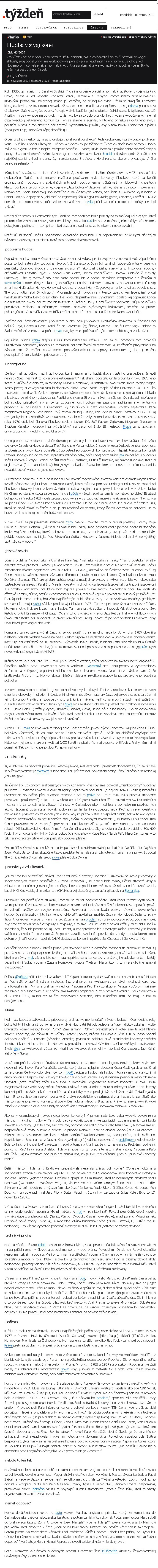 Článok: Juraj Kušnierik, Hudba v sivej zóne